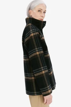 Shop Elvine Melvina brown check Browncheck