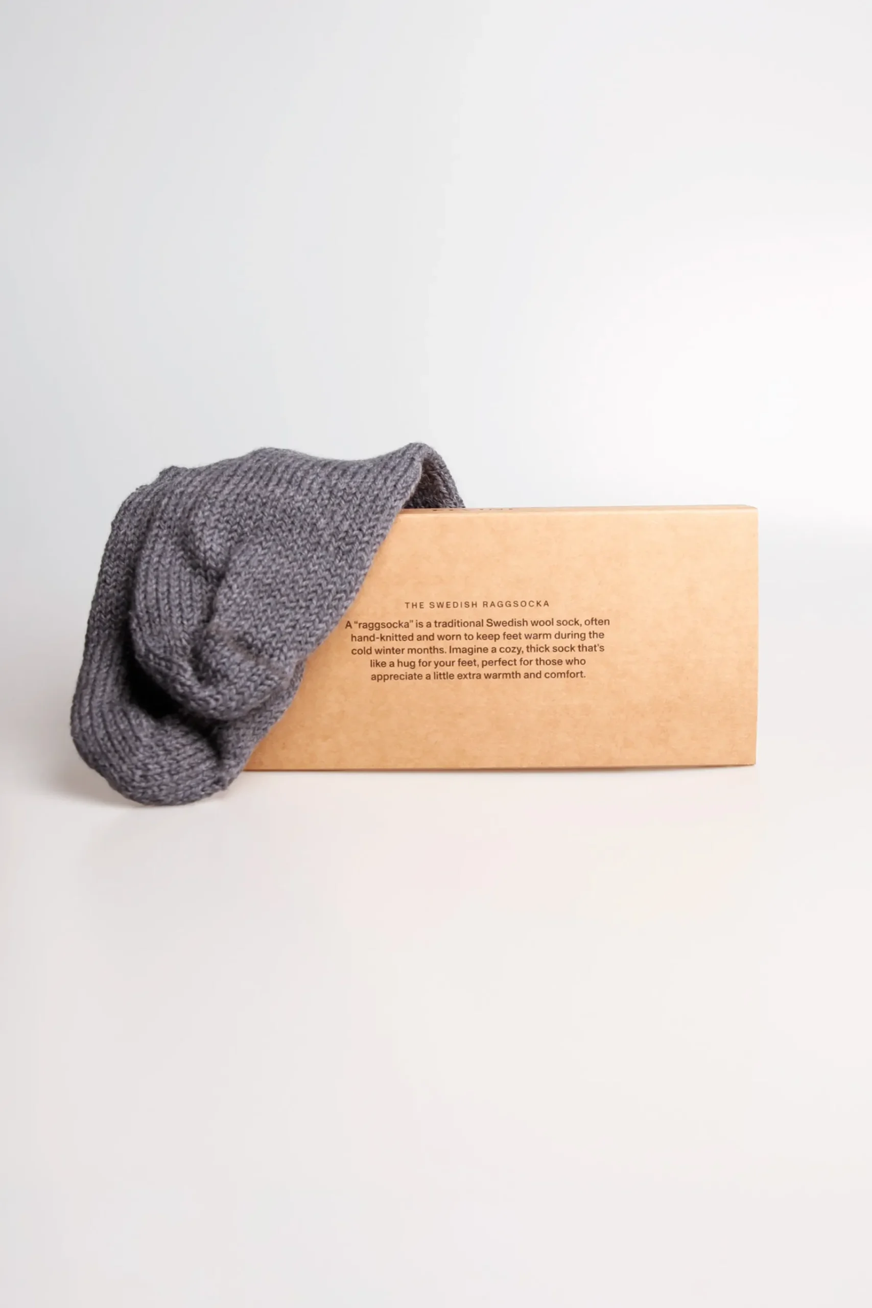 Store Elvine Raggsocka dark grey melange Darkgreymelange